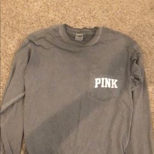 vs pink long sleeve